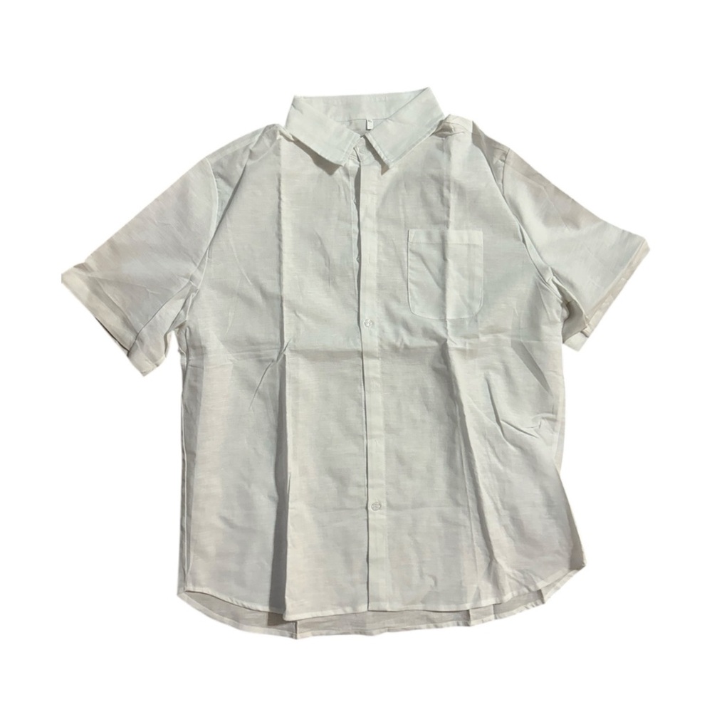 Classic White Men's Shirt